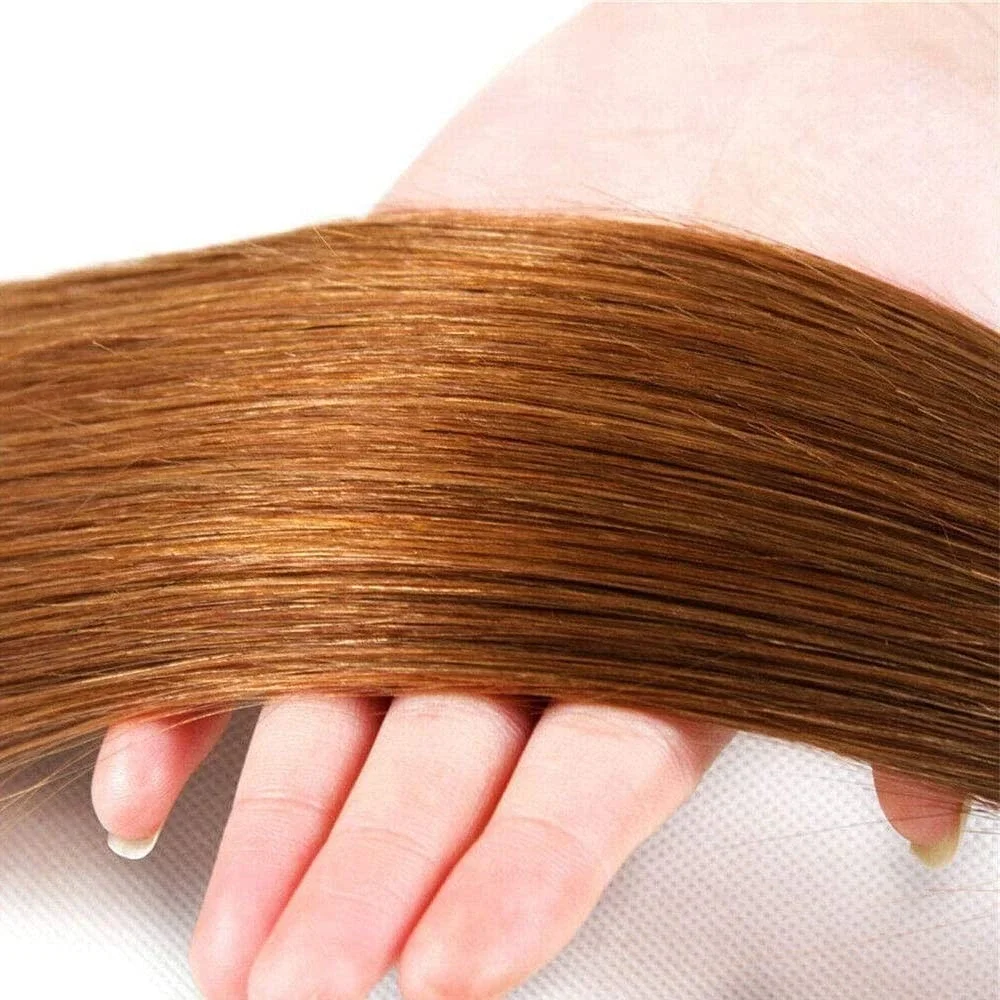 Brown Bundles Human Hair #30 Straight 12 14 16 100% Virgin Brazilian Remy Hair